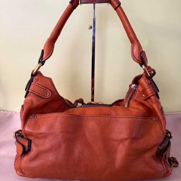 Vintage Chloé Paddington Hobo Satchel in Whiskey Leather - Picture 2 of 8